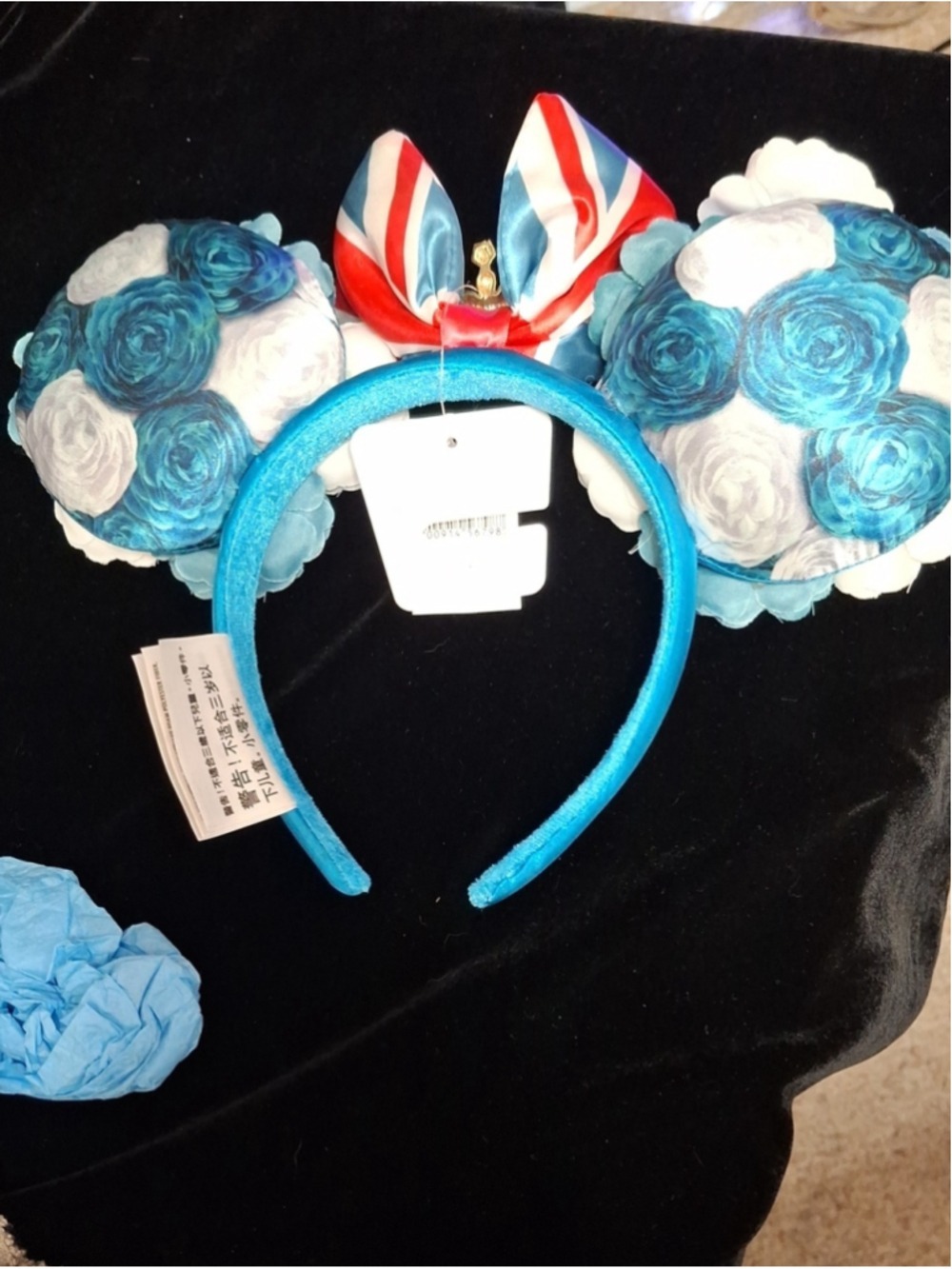 Disney British Queen Minnie mouse ears NWT - Picture 4 of 4